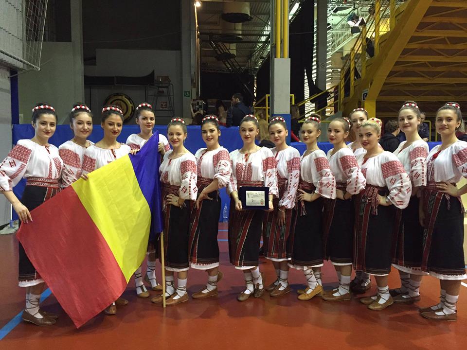 Romanian female dance group wins 3rd place at World Dance Trophy in Venice