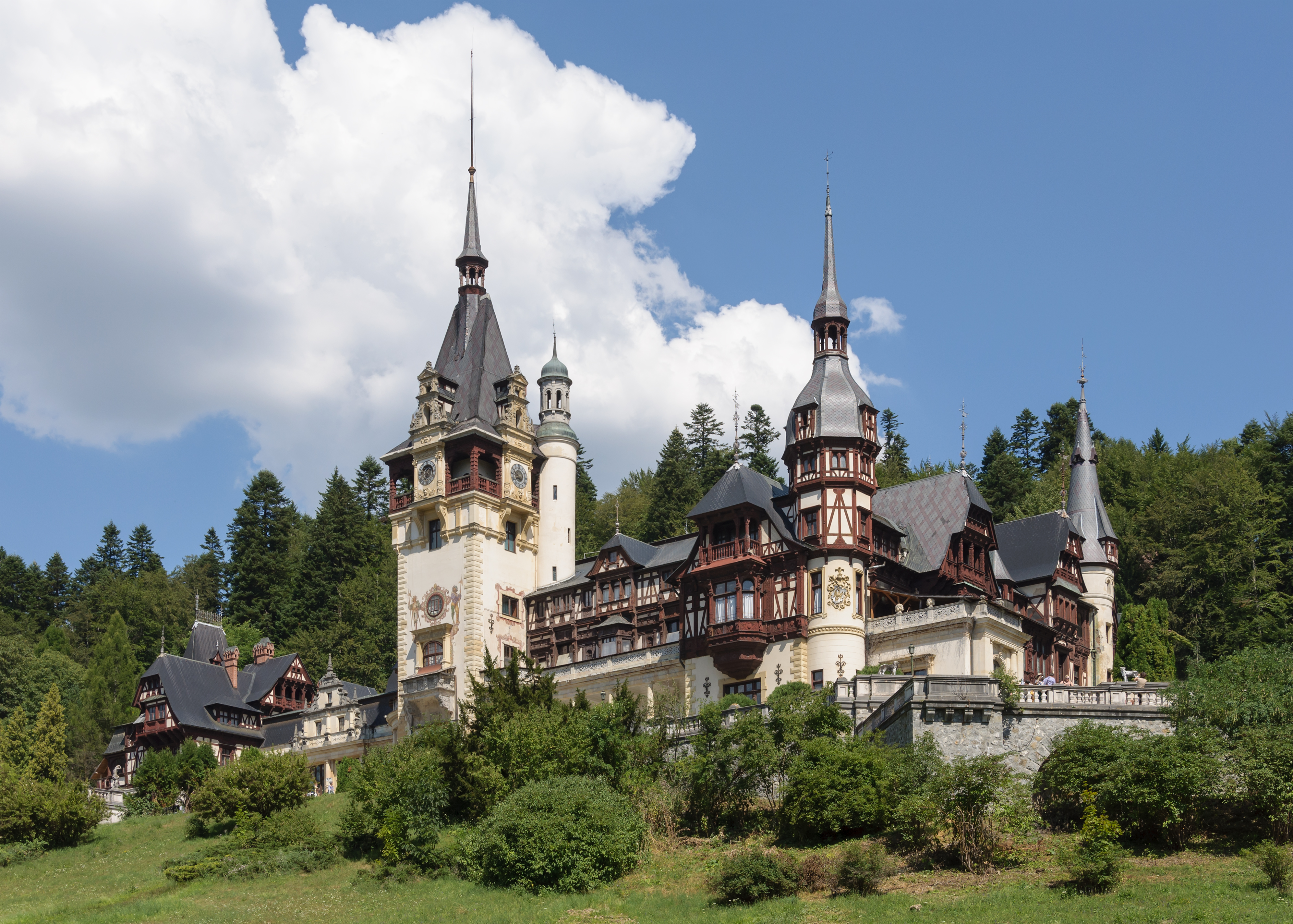 Château de Peleș, Sinaia, Roumanie.