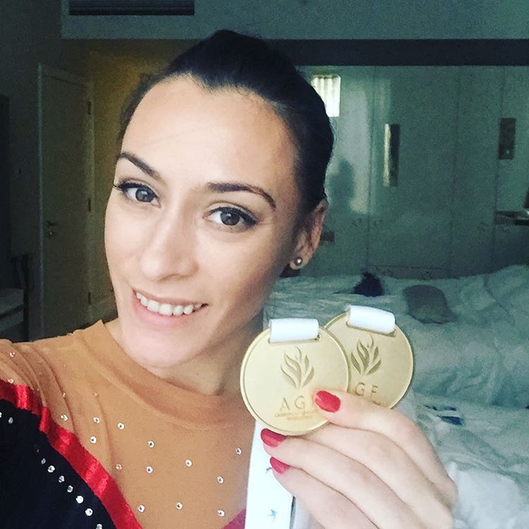 Catalina Ponor wins two gold medals at the Baku World&nbsp;Cup