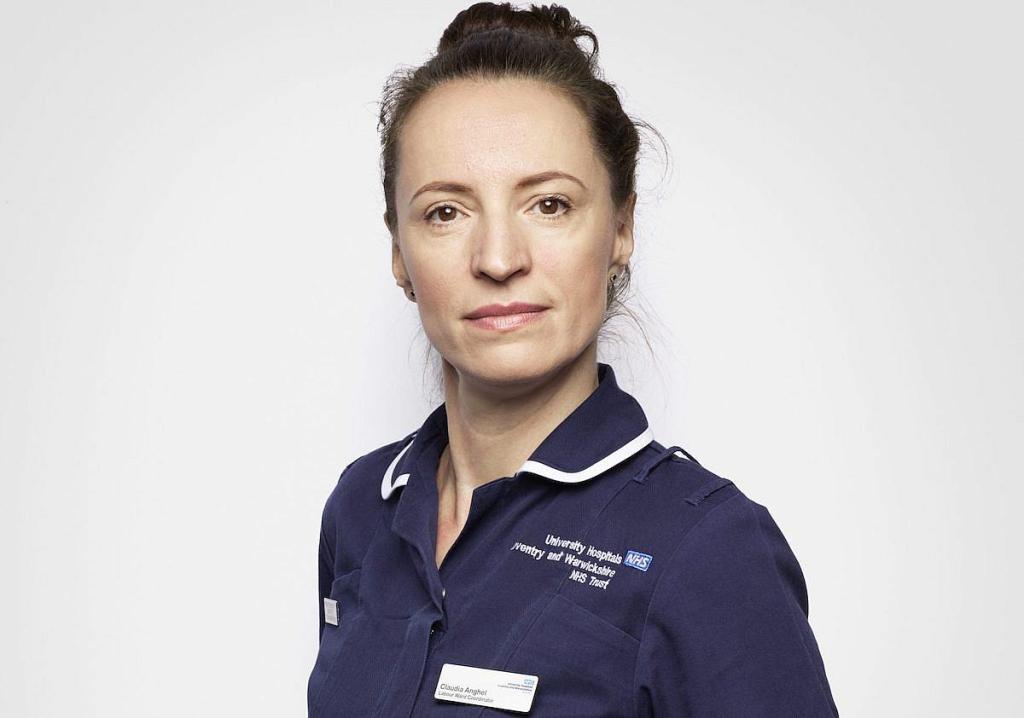 Romanian midwife praised in national NHS campaign in&nbsp;UK