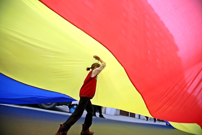 On Union Day,  a 100 metre long flag will be displayed in Timisoara city&nbsp;centre