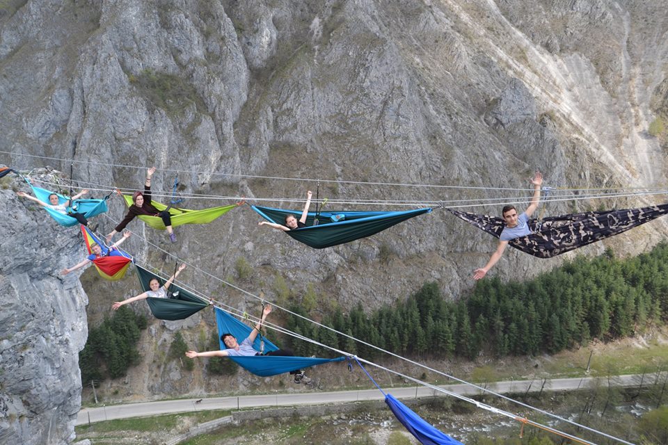 Nature-therapy base allows you to hang out in a hammock at a 200 metres altitude