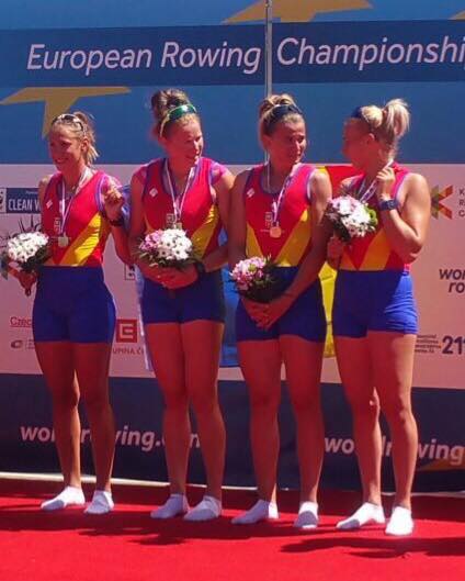 Romania wins two gold medals and a silver medal at the European Rowing ...