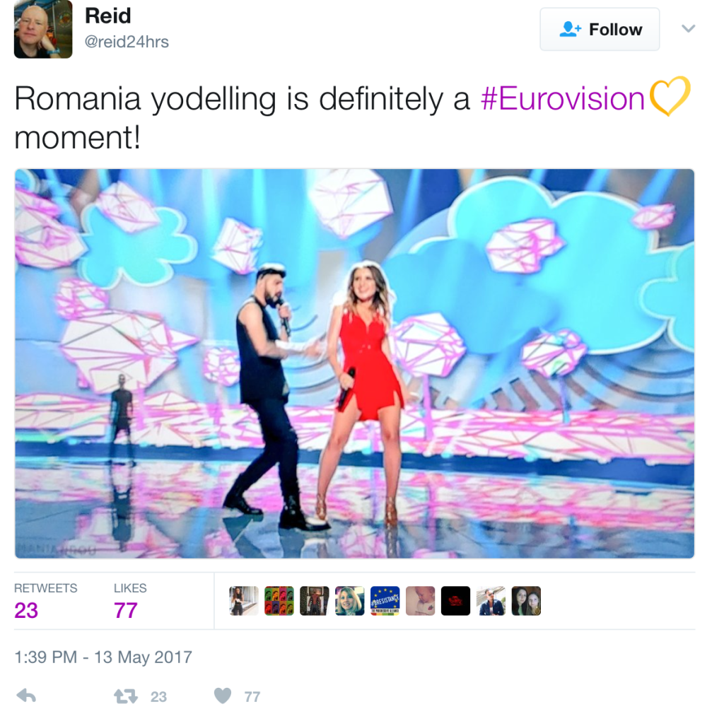 The best Twitter reactions to Romania’s performance during&nbsp;Eurovision
