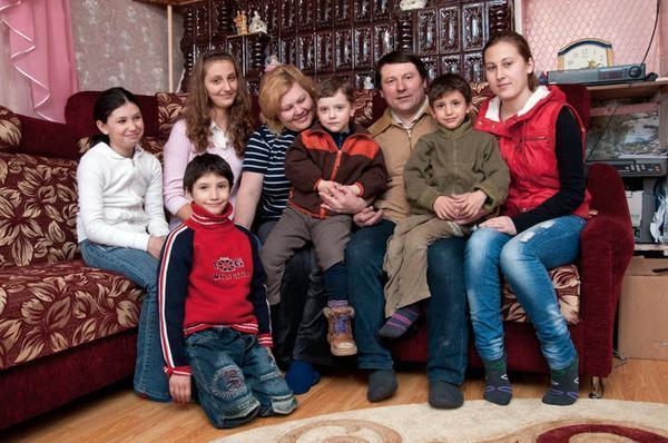 Woman from Moldova adopts six children